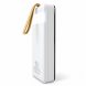 Powerbank Viaking T159 30000 mAh с LED-фонариком, 4 USB, Type-C, micro-USB и Lightning, Белый (AMN)
