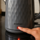 Електрочайник з автоматичним вимкненням Hoffmans HM-2542 2,5 л 1800 Вт Сірий (Х19/11265)