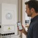 Гібридний сонячний інвертор з акумулятором 48В, резервним живленням 2 MPPT Deye SUN-6K-SG05LP1-EU-AM2-P 6 кВт однофазний (ISML)