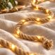 Декоративна LED-гірлянда Лалліброх 2 м 40 LED у вигляді каната на батарейках тепле біле світло IP20 (ARSH/KAR306)