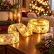 Світлодіодна гірлянда-стрічка Christmas Decoration 5 м, 50 LED, тепле біле світло, на батарейках, Теплий білий (ARSH/MA419)
