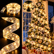 Світлодіодна гірлянда-стрічка Christmas Decoration 5 м, 50 LED, тепле біле світло, на батарейках, Теплий білий (ARSH/MA419)