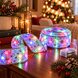 Світлодіодна гірлянда-стрічка Christmas Decoration 5 м, 50 LED, тепле біле світло, на батарейках, Мультиколір (ARSH/MA419)