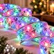 Світлодіодна гірлянда-стрічка Christmas Decoration 5 м, 50 LED, тепле біле світло, на батарейках, Мультиколір (ARSH/MA419)