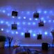 Світлодіодна гірлянда нитка для декору 50 LED, гнучкий дріт, Роса 5 м, батарейки + USB Блакитний (ARSH/A28)
