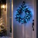 Світлодіодна гірлянда нитка для декору 50 LED, гнучкий дріт, Роса 5 м, батарейки + USB Блакитний (ARSH/A28)