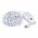Світлодіодна гірлянда нитка для декору 50 LED, гнучкий дріт, Роса 5 м, батарейки + USB Білий (ARSH/A28)