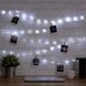 Світлодіодна гірлянда нитка для декору 50 LED, гнучкий дріт, Роса 5 м, батарейки + USB Білий (ARSH/A28)