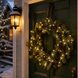 Світлодіодна гірлянда нитка для декору 50 LED, гнучкий дріт, Роса 5 м, батарейки + USB Теплий білий (ARSH/A28)