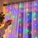 Гирлянда Водопад 240 LED 3×2 м, светодиодная штора с переключателем режимов 220 В, Мультицвет (ARSH/MA422)