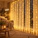 Гирлянда Водопад 240 LED 3×2 м, светодиодная штора с переключателем режимов 220 В, Теплый белый (ARSH/MA422)