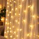 Гирлянда Водопад 240 LED 3×2 м, светодиодная штора с переключателем режимов 220 В, Теплый белый (ARSH/MA422)