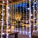 Гирлянда Водопад уличная 480 LED, 3х2 м, 20 нитей, белая, прозрачный провод, 8 режимов, IP44 (ARSH/G145)