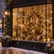 Гирлянда светодиодная новогодняя с пультом, LED мишура на катушке Роса 100 м 2000 LED Зеленая проволока Теплый белый (ARSH/KAR273)