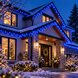 Гирлянда-нить 180 LED, синий свет, зеленый провод, 220 В (ARSH/G51)