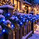Гирлянда-нить 180 LED, синий свет, зеленый провод, 220 В (ARSH/G51)