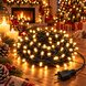 Гірлянда світлодіодна 100 LED теплий білий на чорному проводі, 220V, 10 м (ARSH/LU990)