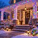 Гирлянда светодиодная 400 LED 40 м разноцветная на белой проволоке Multi White Line 220В (ARSH/LU990)