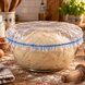 Поліетиленові пакети-кришки для продуктів на гумці, універсальні харчові чохли для тарілок, мисок і каструль, прозорі одноразові накриття для їжі, 100 шт. (SHAF)