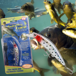 Блешня Twitching Lure – воблер рибка приманка електронна USB для лову хижих риб