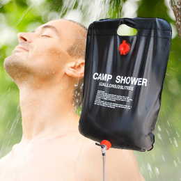 Переносной туристический душ 20л Мобильный душ для туристов, дачников Camp Shower. Переносной душ 20л