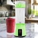 Портативний бездротовий блендер Smart Juice Cup Fruits USB 2 ножа Зелений 