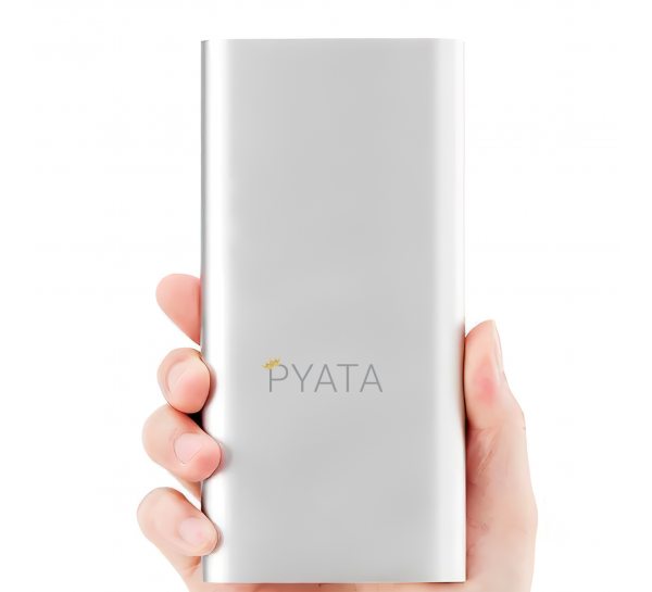 Портативное зарядное устройство Powerbank УМБ 20800 mAh Silver