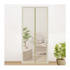 Москитная сетка на магнитах антимоскитная штора на дверь Magic Mesh 210*100 см, Бежевый