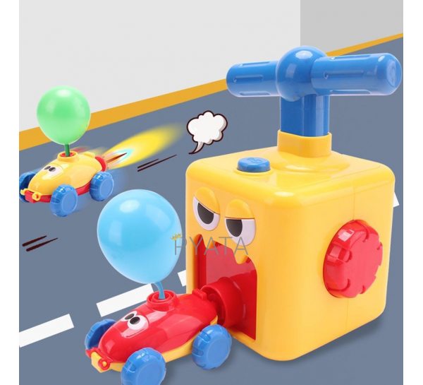 Машинка с шариками, воздушные гонки Pumping Car