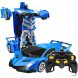 Машинка Трансформер Lamborghini Robot Car Size 1:18 Синій (HA-120)