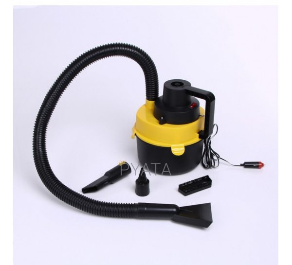 Автомобильный пылесос для сухой и влажной уборки The Black Multifuction Wet and Dry Vacuum МА-С003 / HA-413