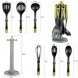 Набір кухонного приладдя KITCHEN TOOLS зелений