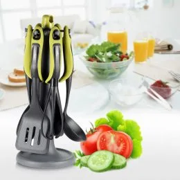 Набор кухонных принадлежностей KITCHEN TOOLS зеленый