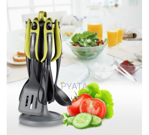 Набір кухонного приладдя KITCHEN TOOLS зелений
