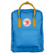 Рюкзак Fjallraven Kanken Classic Блакитний з жовтими ручками (212)