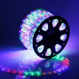 Xmas Rope Light Дюралайт Шланг LED 20 метров МУЛЬТИК