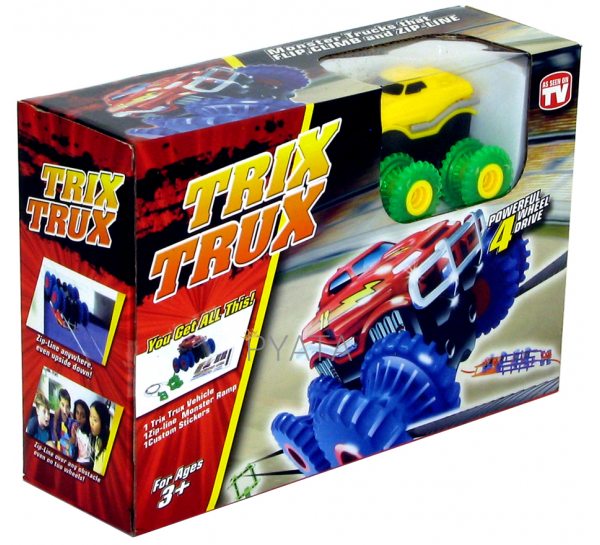 Трек автомобільний Монстр трак популярний іграшковий трек Trix Trux з 1 машинкою  BB885 (В)