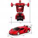 Машинка Трансформер Lamborghini Robot Car Size 1:18 ЧЕРВОНА З ПУЛЬТОМ