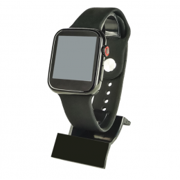 Розумні годинник Smart Watch X6 black c шкіряним ремінцем