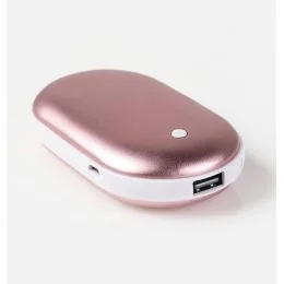 УМБ Грелка-повербанк для рук Pebble Hand Warmer PowerBank 5000 mAh черный