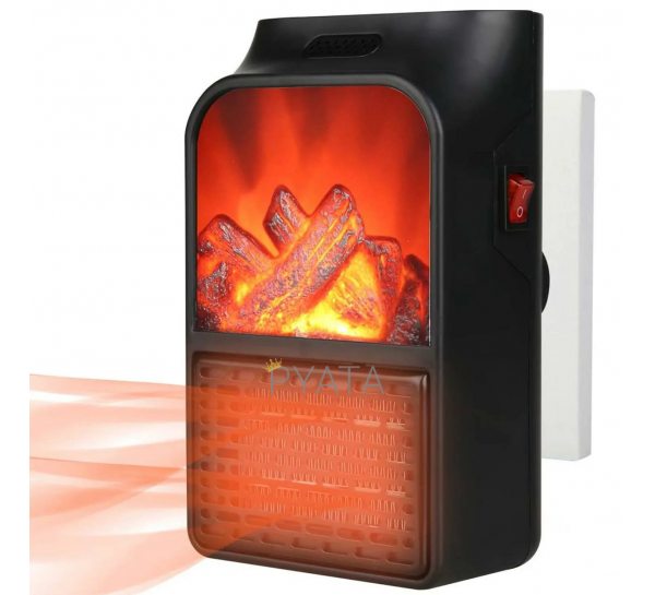 Портативний обігрівач Flame Heater 900 Вт