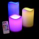 Светодиодные свечи набор с 3 шт Luma Candles Color Changing на батарейках