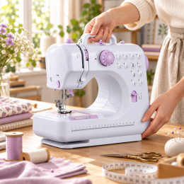 Міні швейна машинка Sewing Machine 505 Багатофункціональна швейна машинка (Х26)