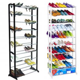 Полка для обуви Amazing Shoe Rack №A147 (V 212) Чорний