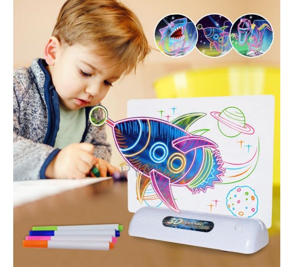 Дошка для малювання Magic Drawing Board 3D