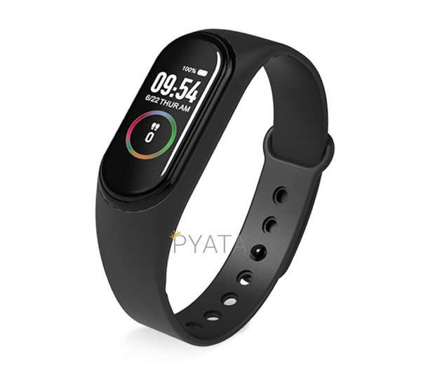 Смарт smart фитнес браслет трекер умные часы как Xiaomi Mi band 5 M5 на русском(225)