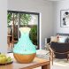 Зволожувач повітря Humidifier Ultrasonic Aroma з  аромадіффузором і підсвічуванням жовтий (626)