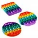 Игрушка Антистресс Квадрат Push Bubble Fidget (475)