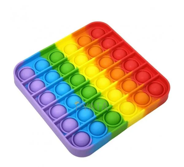 Игрушка Антистресс Квадрат Push Bubble Fidget (475)