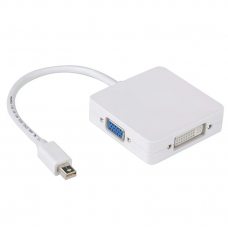 Конвертер Mini DisplayPort на HDMI/DVI/VGA